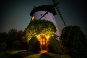 Windmill vacation home in Ledzin near Baltic Sea in Niechorze